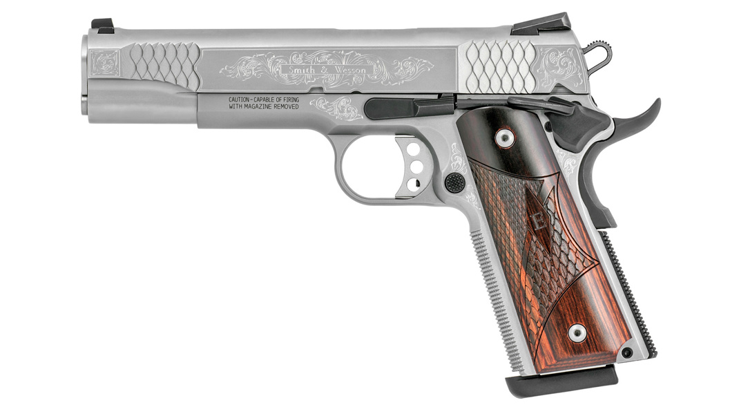 SMITH & WESSON Pistol SW1911 Engraved 4.5' .45ACP