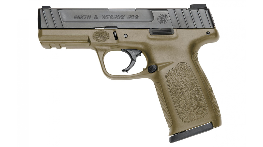 SMITH & WESSON Pistol SD9 FDE 4' 9x19mm