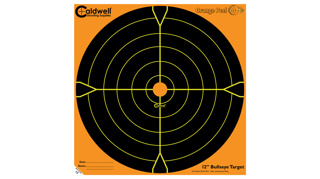 CALDWELL Bersagli Reattivi Orange Peel 12'/30cm Bulls-Eye (10 fogli)