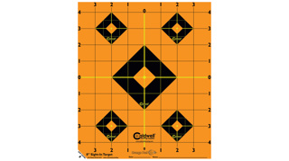 CALDWELL Bersagli Reattivi Orange Peel 8'/20cm Sight-In Target (5 fogli)