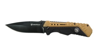 SMITH & WESSON Knife Open Lock Blk/FDE