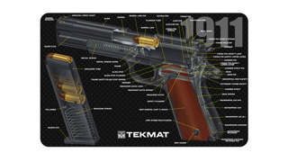 TEKMAT 1911 Cut Away Gun Cleaning Mat 28x43cm