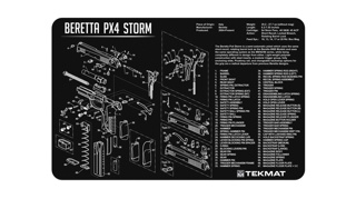TEKMAT Beretta PX4 Storm Gun Cleaning Mat 28x43cm