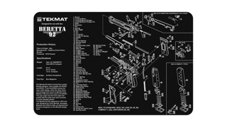 TEKMAT Beretta 92 Gun Cleaning Mat 28x43cm