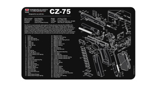 TEKMAT CZ-75 Gun Cleaning Mat 28x43cm