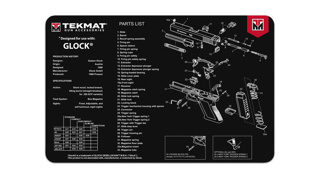 TEKMAT Glock Gun Cleaning Mat 28x43cm