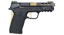 SMITH & WESSON Pistol M&P380 EZ M2.0 Shield Ported Gold 3.75' .380ACP