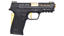 SMITH & WESSON Pistol M&P9 EZ M2.0 Shield Ported Gold 3.675' 9x19mm